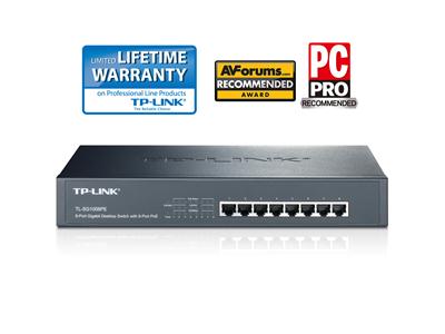 TP LINK 8-Port Gigabit PoE Switch with 4-Port PoE