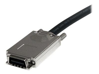 StarTech.com 2m Infiniband External SAS Cable - SFF-8470 to SFF-8470