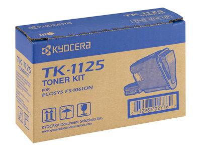 Kyocera TK-1125 Black Toner Cartridge 2.1k Yield