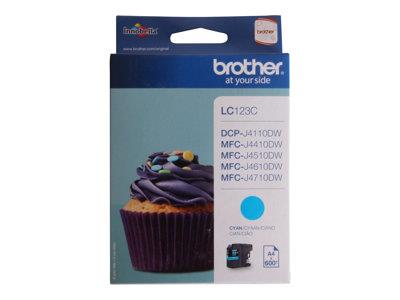 Brother LC123C Cyan Ink Cartridge