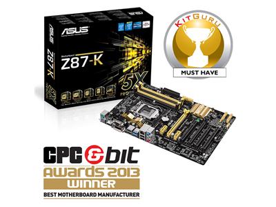 Asus Z87-K S1150 Intel Z87 DDR3 ATX
