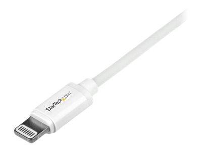 StarTech.com 1m (3ft) White Apple 8-pin Lightning Connector to USB Cable for iPhone / iPod / iPad