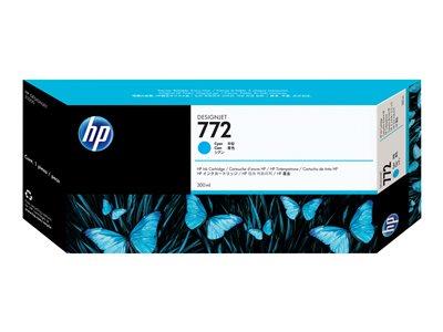 HP 772 300-ml Cyan Designjet Ink Cartridge