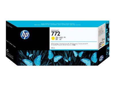 HP 772 300-ml Yellow Designjet Ink Cartridge