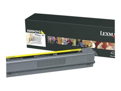 Lexmark X925 Yellow High Yield Toner 7.5K