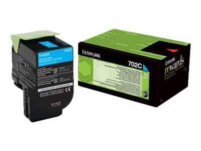 Lexmark 702C Return Program Cyan Toner