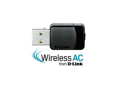 D-Link DWA-171 Wireless AC Dual-Band Nano USB Adapter