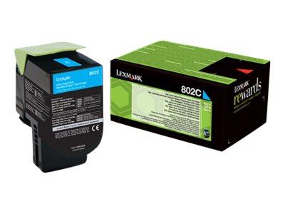 Lexmark 802C Return Program Cyan Toner