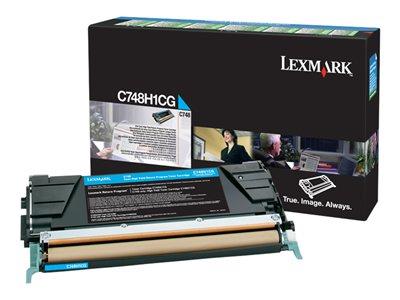 Lexmark C748 Cyan High Yield Return Program Toner