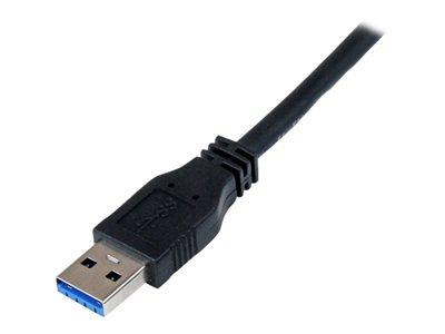 StarTech.com 1m (3ft) Certified SuperSpeed USB 3.0 A to Micro B Cable - M/M