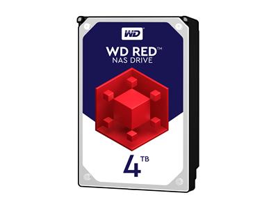 WD 4TB Red NAS Desktop  Hard Disk Drive - Intellipower SATA 6 Gb/s 64MB Cache 3.5 Inch - WD40EFRX