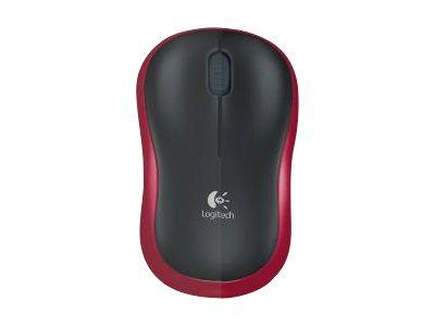 Logitech M185 Wireless Mouse Red