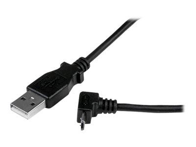 StarTech.com 2m Micro USB Cable - A to Up Angle Micro B