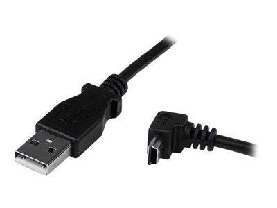 StarTech.com 2m Mini USB Cable - A to Down Angle Mini B