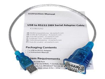 StarTech.com USB to RS232 Serial Adapter
