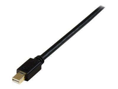 StarTech.com 6 ft Mini DisplayPort to DVI Active Adapter Converter Cable - 2560x1600 – Black