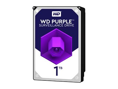 WD Purple 1TB Surveillance AV Hard Disk Drive - Intellipower SATA 6 Gb/s 64MB Cache 3.5"