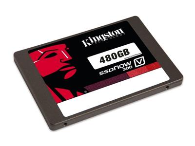 Kingston 480GB SSDNow V300 SATA 6Gb/s 2.5" (7mm height) with 9mm Adapter