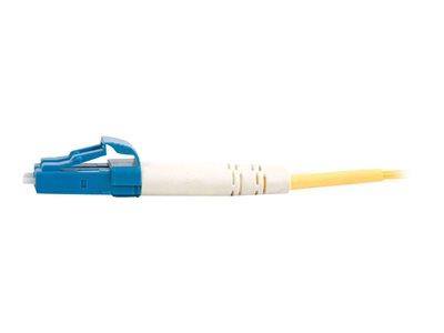 C2G 20m LC-LC 9/125 OS1 Duplex Singlemode PVC Fibre Optic Cable (LSZH) - Yellow