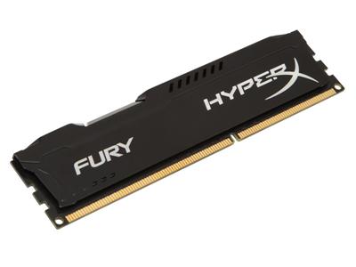 HyperX Fury Black Series 4GB DDR3 1600MHz CL10 DIMM Memory