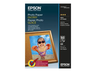 Epson A4 Glossy Photo Paper 50 Sheets