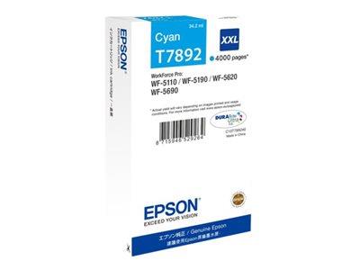 Epson T7892 XXL Cyan Ink Cartridge