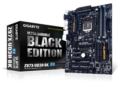 Gigabyte Z97X-UD3H-BK S1150 Intel Z97 DDR3 USB3.0 GBE ATX Black Edition