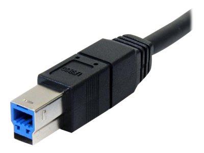 StarTech.com 3m Black SuperSpeed USB 3.0 Cable A to B - M/M