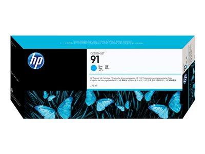 HP 91 775-ml Pigment Cyan Ink Cartridge