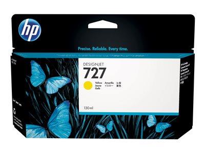 HP 727 130-ml Yellow Designjet Ink Cartridge