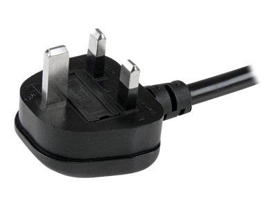 StarTech.com 2m Computer Power Cord - BS-1363 to IEC 320 C19