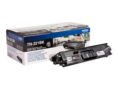 Brother TN-321BK Black Toner Cartridge 2.5k Yield