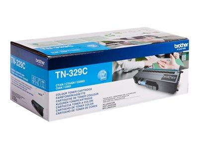 Brother TN-329C Cyan Toner Cartridge 6k Yield