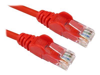 Cables Direct Cat 6 Ethernet Network Cables Red 1m