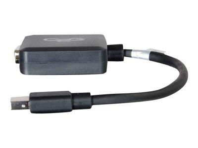 C2G 20cm Mini DisplayPort Male to VGA Female Adapter Black