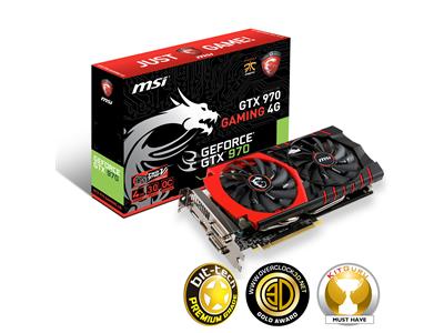 MSI GeForce GTX 970 1279MHz 4GB PCI-Express 3.0 HDMI Gaming TFV