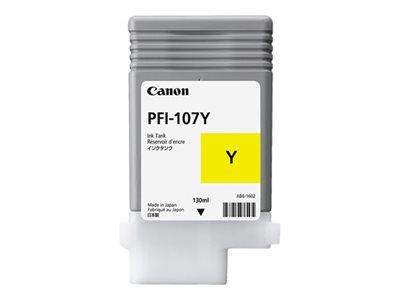 Canon PFI-107 Y Original Yellow Ink Tank