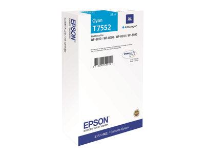 Epson C13T755240 XL Cyan Ink Cartridge 4k Yield