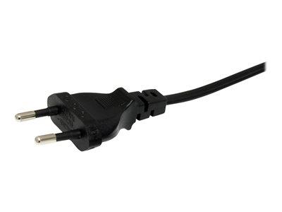 StarTech.com 1m Standard Laptop Power Cord - EU to C7 Power Cable Lead