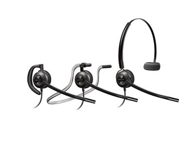 Poly Plantronics EncorePro HW540 Convertible Noise Cancelling Corded Headset