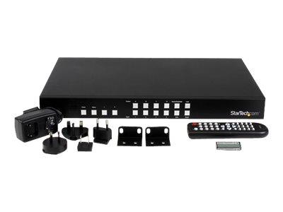 StarTech.com 4x4 HDMI Matrix Switch with Picture-and-Picture Multiviewer or Video Wall