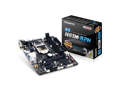 Gigabyte H81M-S2H S1150 Intel H81 DDR3 mATX