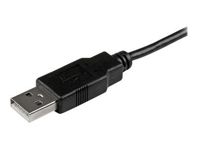 StarTech.com 15cm (6in) Mobile Charge Sync USB to Slim Micro USB Cable for Smartphones and Tablets