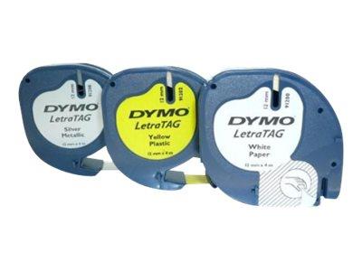 DYMO LetraTag Assorted 3 pack