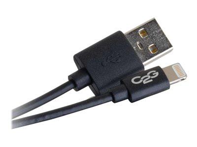 C2G 1m USB A Male to Lightning Male Sync and Charging Cable