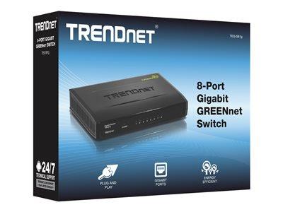 TRENDnet 8-port Gigabit GREENnet Switch