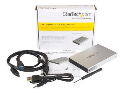 StarTech.com eSATAp / eSATA or USB 3.0 External 2.5in SATA III 6 Gbps Hard Drive Enclosure with UASP