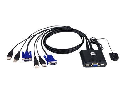 ATEN CS22U 2 Port Desktop KVM Switch