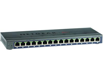 NetGear ProSafe GS116E Plus Switch 16 Port Gigabit Ethernet