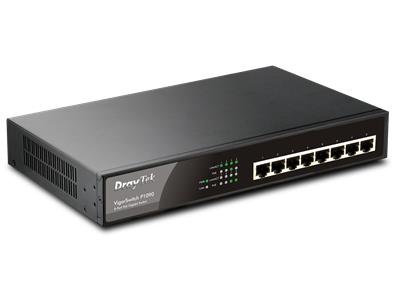 DrayTek VSP1090 VigorSwitch P-1090 Professional 8-Port PoE+ Switch